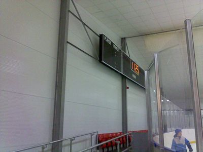 Hockey Scoreboard and Clock
