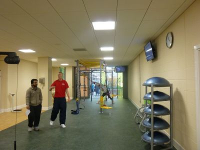 Gym is Open
