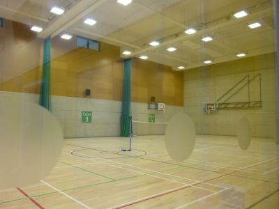 Sports Hall from Basement Level
