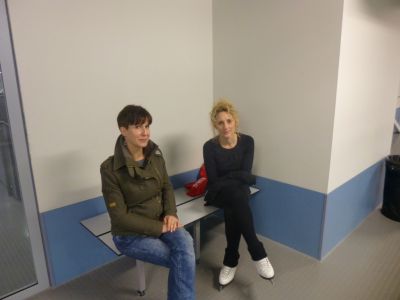 Michelle and Maya
