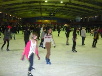 Party Crowds on the Ice
