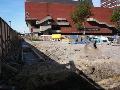 Pope's Road Site Construction of Ring Beam 11/09/2011
