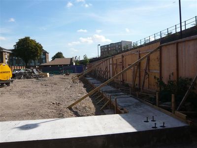 Pope's Road Site Construction of Ring Beam 11/09/2011
