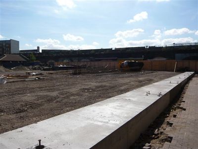 Pope's Road Site Construction of Ring Beam 11/09/2011
