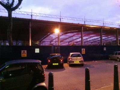 Erection of Roof Started 09/10/2011
