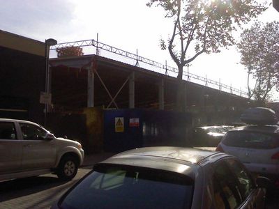 Roof Nearly All Covered 14/10/2011
