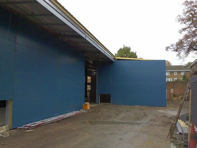 Extra Width at Far End
