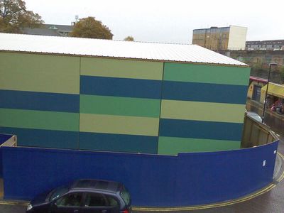 Addition of wall panels 
