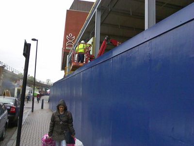 Addition of wall panels 
