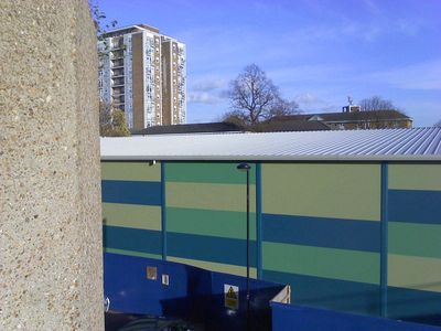 View from Brixton Rec
