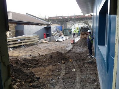 Towards Car Park Entrance
