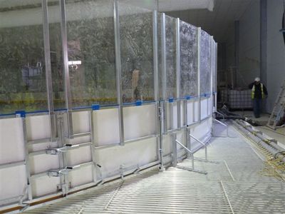 Zamboni Entrance to Ice
