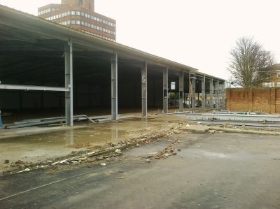 Dismantling of Brixton Rink

