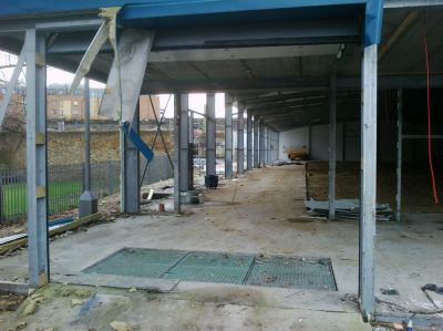 Dismantling of Brixton Rink
