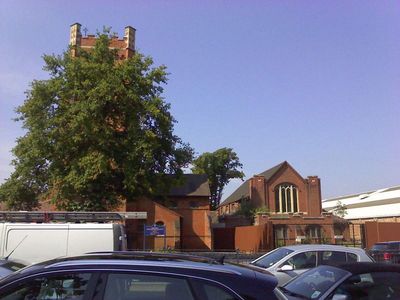 Church and Sunday School with Hoardings 19/08/2011
