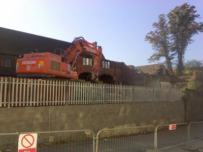 Sunday School Demolition from Side 30/09/2011
