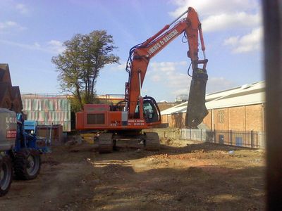 Sunday School Site Clear 14/10/2011
