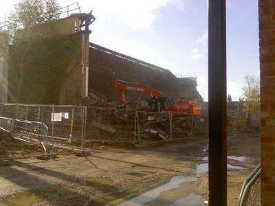 Bus Garage Demolition
