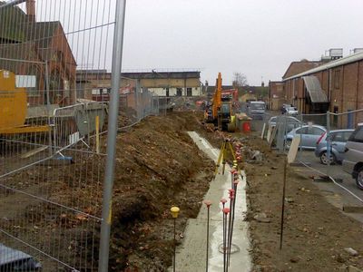 Between Sunday School Site and Rink
