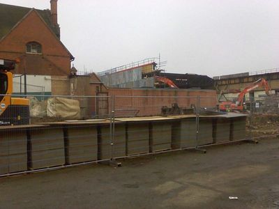 Bus Garage Demolition
