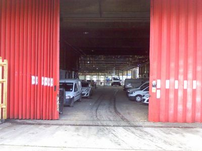 Light Through Back of Go-Kart Track
