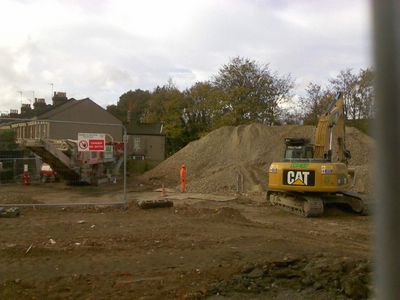Demolition Behind Rink (Ellora Road)
