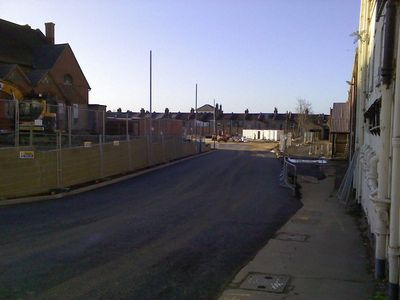 New Surface Between Church and Rink
