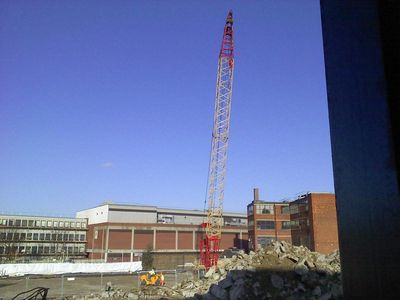 Across Pool Site Towards Railway
