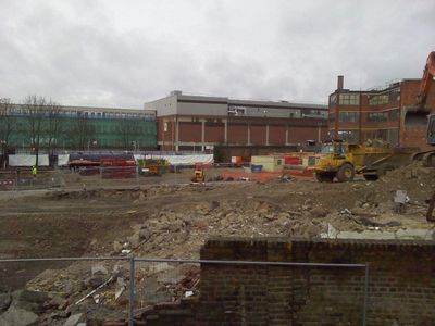 Across Pool Site Towards Railway
