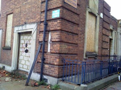 Remainder of Front of Pool Building
