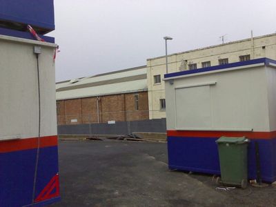 Across Sunday School Site Towards Rink
