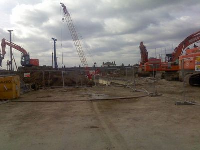 Bus Garage Site Clear
