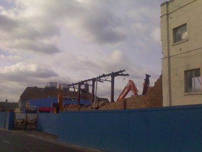 Large Central Section of Rink Gone
