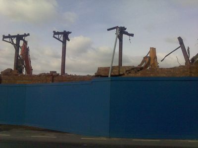 Large Central Section of Rink Gone
