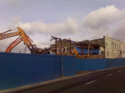 Large Central Section of Rink Gone
