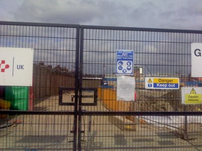 Across Back of Site from Natal Road
