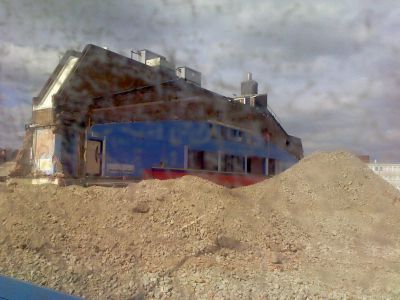 Remains of Back of Rink
