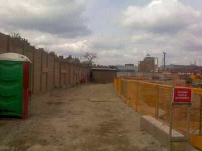 Across Back of Site from Natal Road
