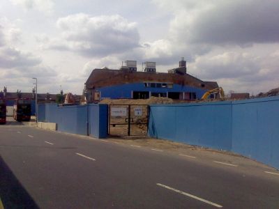 Remains of Back of Rink
