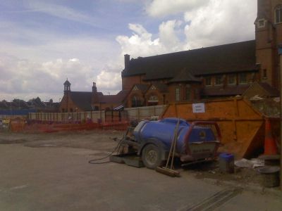Church from High Road
