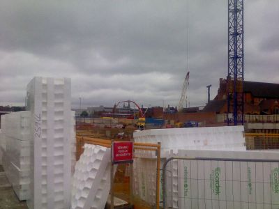 Across Back of Site from Natal Road
