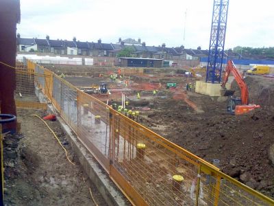 Deep Excavation along Natal Road (Basement of New Leisure Centre)
