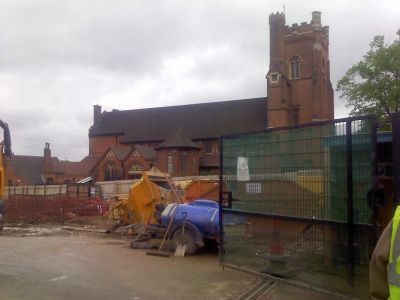 Church from High Road
