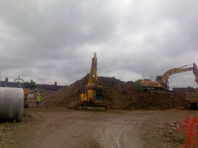 Back Part of Old Rink Site
