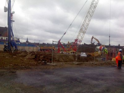 Right Side of Old Rink Site
