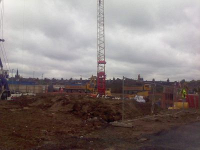 Right Side of Old Rink Site
