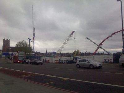 Long View from Across the High Road
