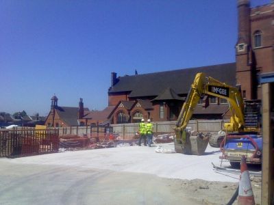 Church from High Road
