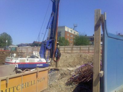 Front Part of Old Rink Site
