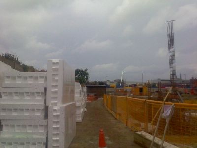 Across Back of Site from Natal Road
